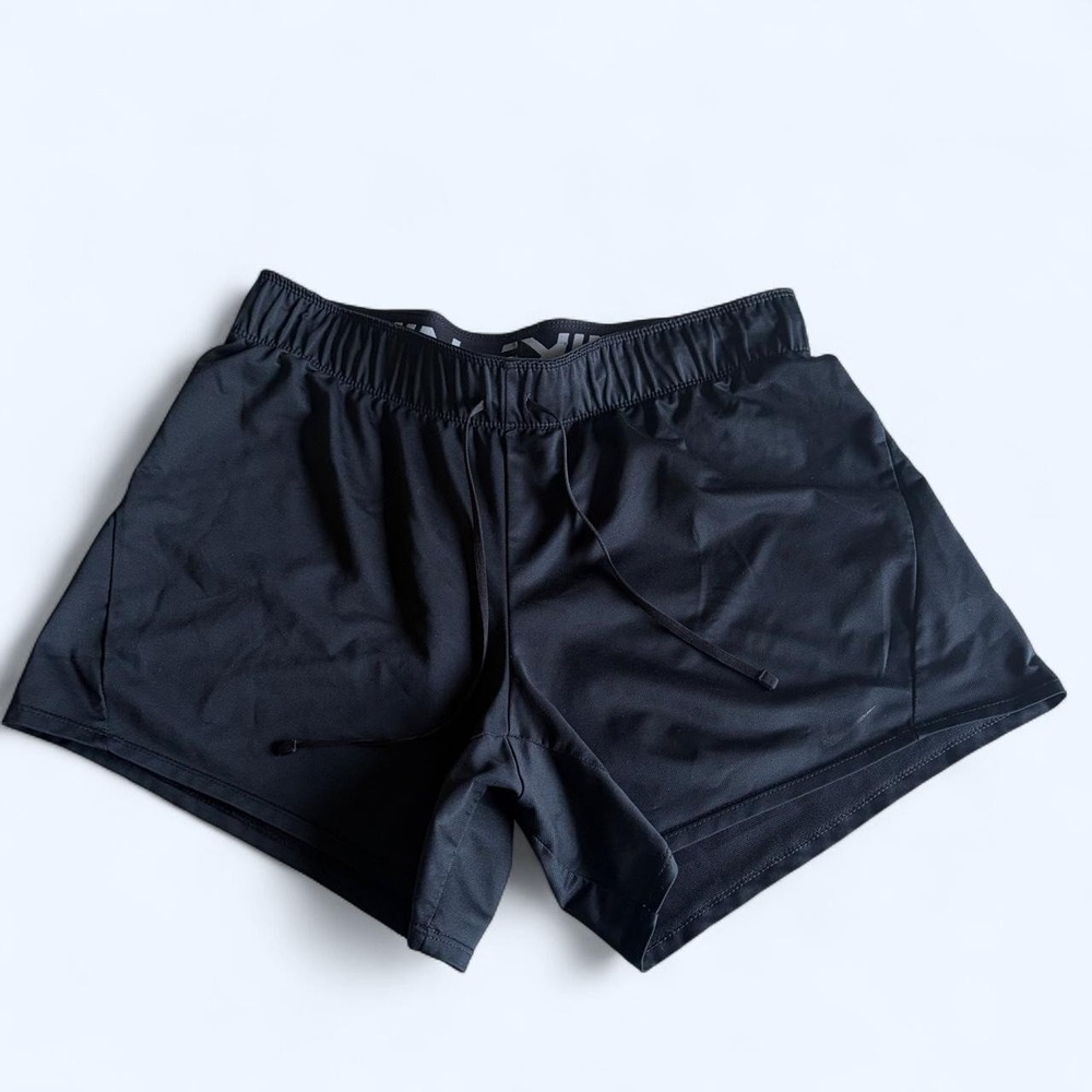 Nike Womens Running Shorts Black Athletic Gym Workout Size Medium M